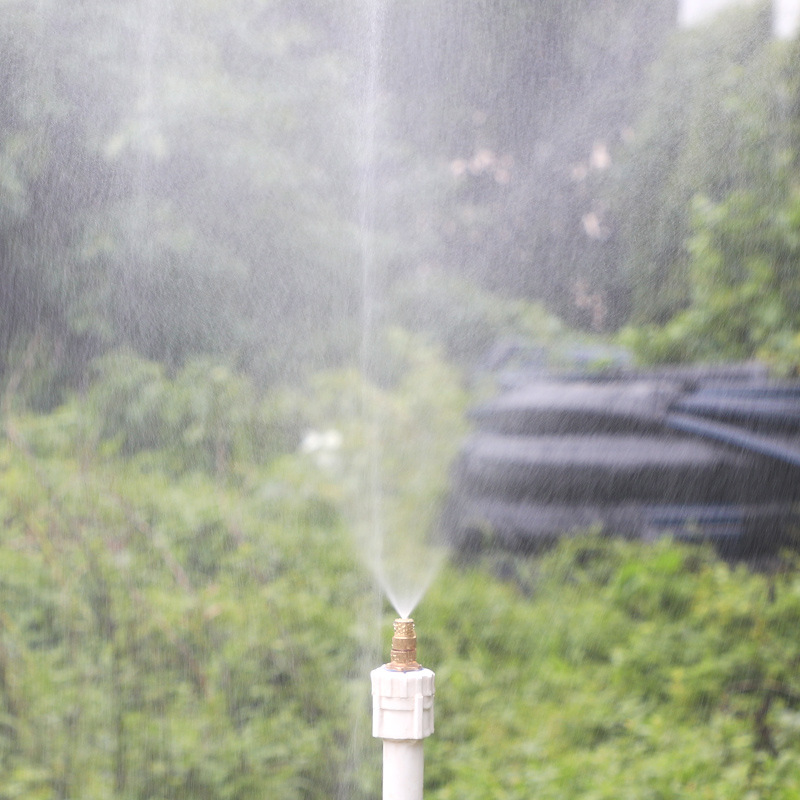 4 puntos de pulverización de alta presión cabeza metálica ajustable pulverización de césped pulverización de riego boquilla de horticultura pulverización no incluida impuestos