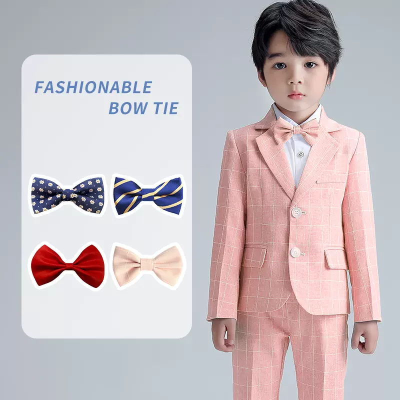 儿童2025新款男童女童新品配饰西装礼服装饰领带批发一件代发领结