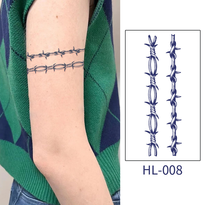 大きい腕の環の紋様は防水の男性の高級感の持続的なジュースの腕のアメリカの花の腕の草木の半永久的なハイエンドの大きいです。