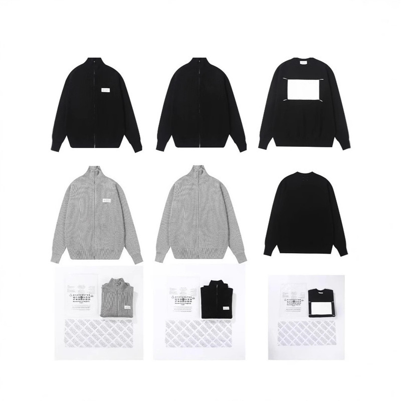 Cross-Border Maison Margiela High-Quality Cardigan Knitwear Jacket Loose Wool Knitwear