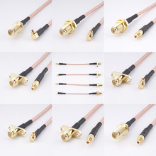 ͬ�S�D�Ӿ� SMAĸ�DMMCXֱ�^���^ RG316�B�Ӿ� 10CM �o�˙C�B�Ӿ�