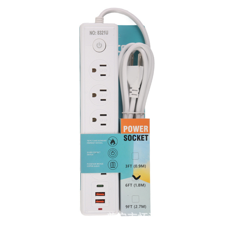 2USB + 1Type-c5 - bit15 jackEstándar americano América del SurMéxico blanco y negroindicador de embalaje de tarjetas de papel