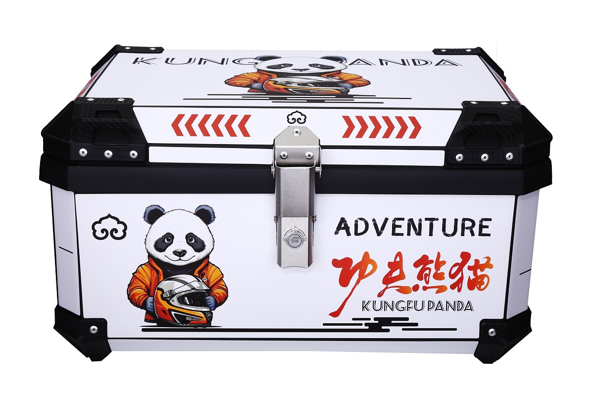 Electric Vehicle Trunk 65L Waterproof Ninebot Plastic Universal Motorcycle Tail Box