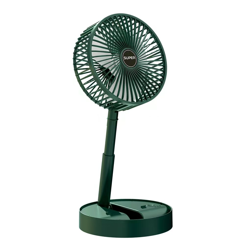 Folding table small adjustable handheld air fan for students