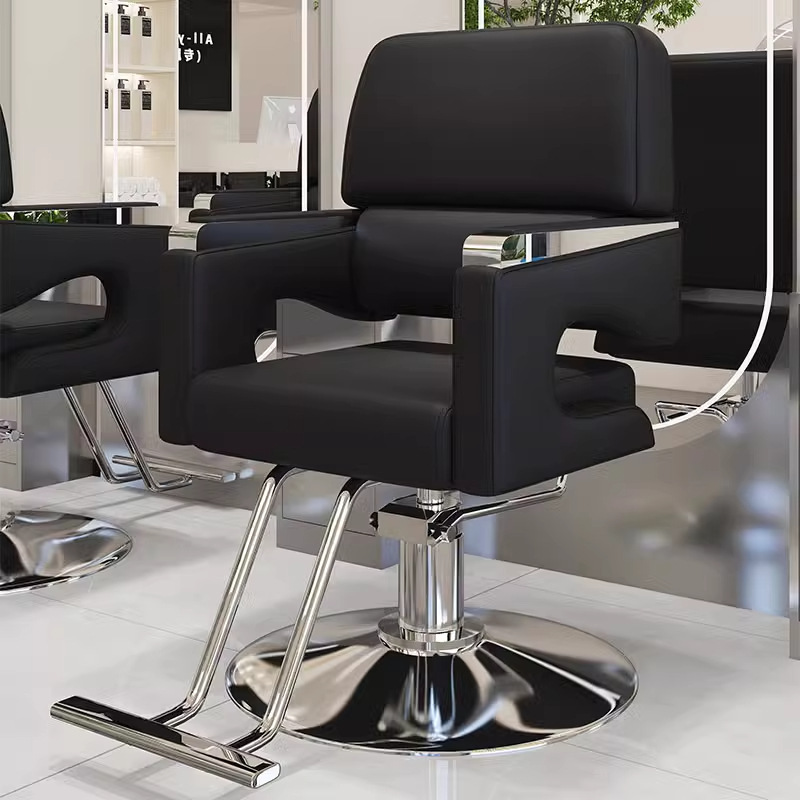 Red famosa nueva silla de peluquería silla de salón de peluquería especial elevación giratoria de moda corte de cabello asiento de permeación image 9