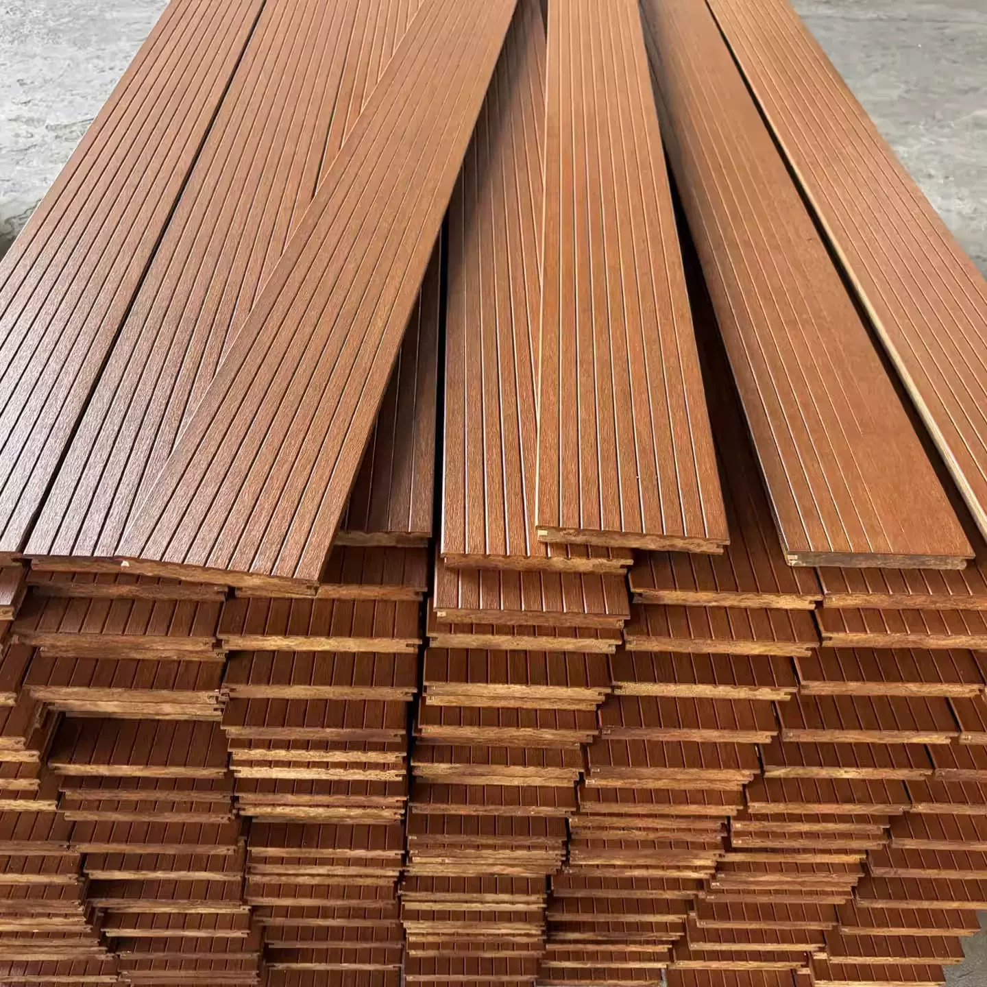 竹木地板户外重竹地板室外家用露台复合竹子防腐木板公园栈道庭院