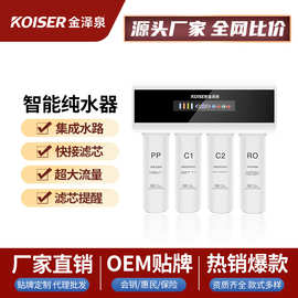 家用RO反渗透纯水机 集成水路设计家用直饮机除水垢厨房净水器