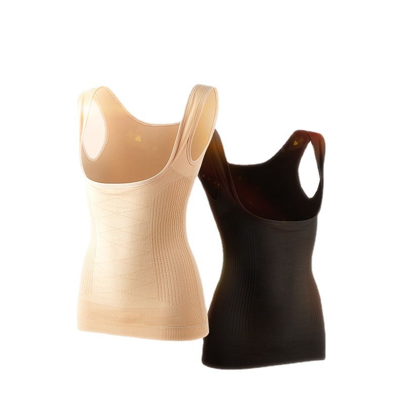 Manufacturer's seamless body shaping vest for women's postpartum body shaping, reinforced U-shaped bodysuit