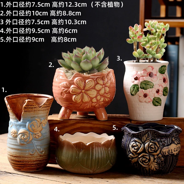 Original scenery multiple combination flower pots 5