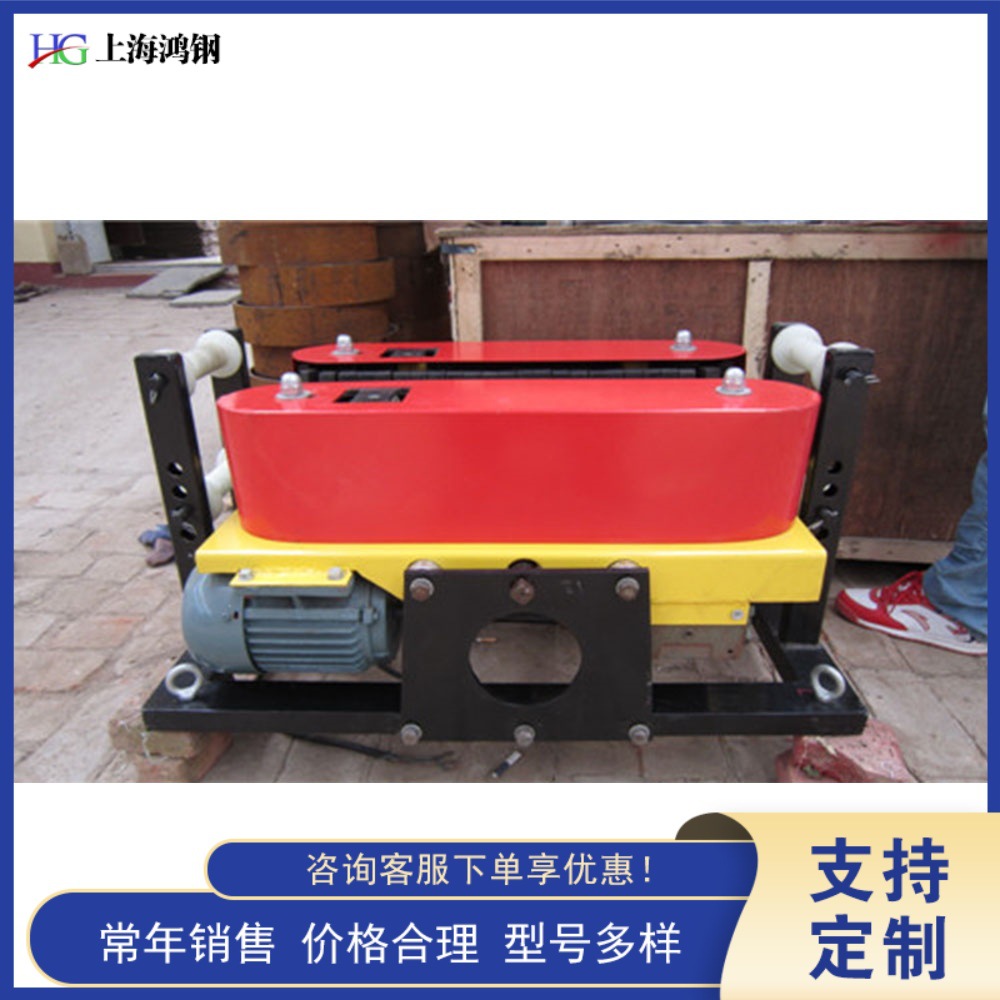履带式电缆输送机 光缆牵引电缆推缆工具 电线牵引敷设机