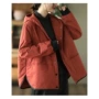 连帽保暖加厚休闲棉服