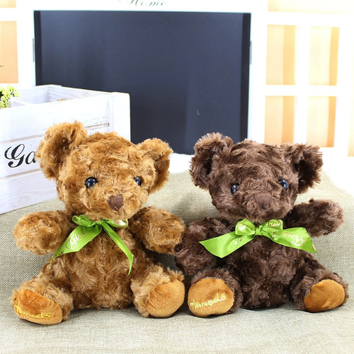 20 cm rose velvet small size Teddy Bear russ bear figure mini plush doll 7 inch plush toy