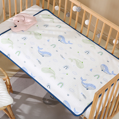 Children's Waterproof Washable Breathable Fabric Cute Diaper Pad Menstrual Pad Baby Supplies 100% Cotton Baby Waterproof Mat