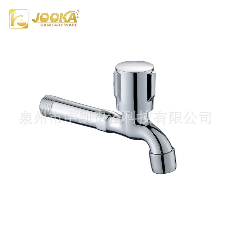 Nan'an factory direct sale quick-open faucet, extended type, made of zinc alloy, single cold water outlet, small faucet, affordable price Nan'an factory direct sale quick-open faucet, extended type, made of zinc alloy, single cold water outlet, small faucet, affordable price