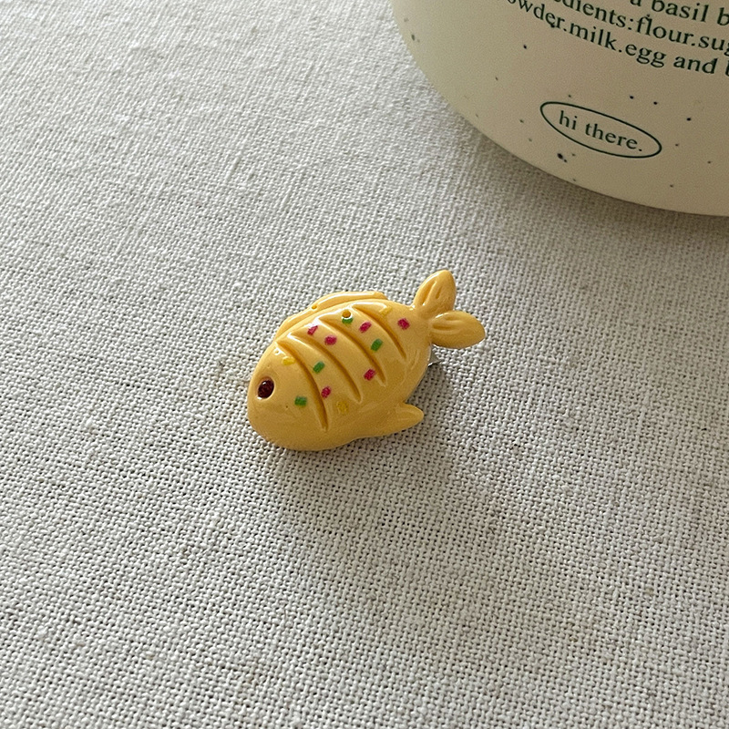 생선구이 머리핀