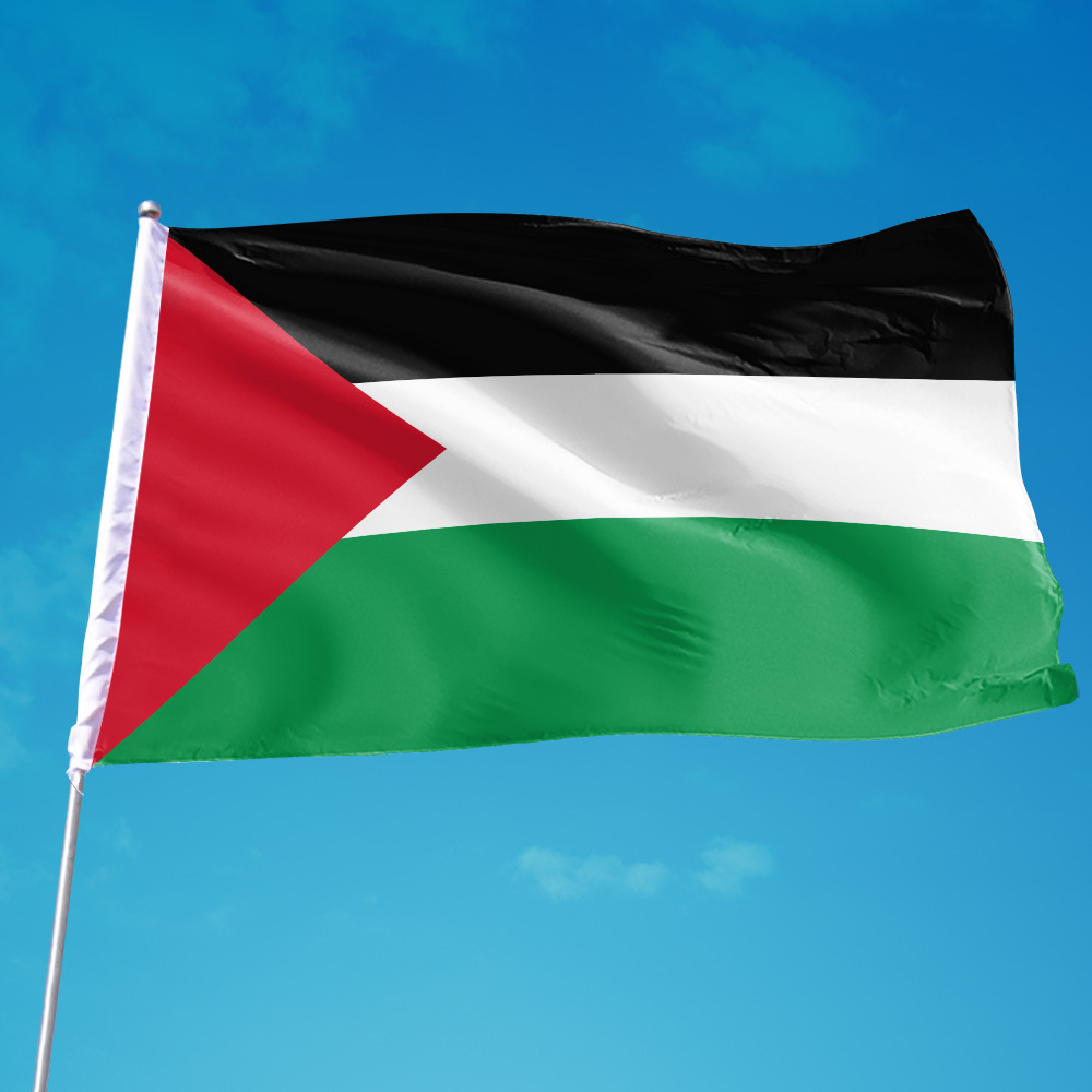 F909 现货批发90*150cm 3*5ft 巴勒斯坦国旗  Palestine FLAG