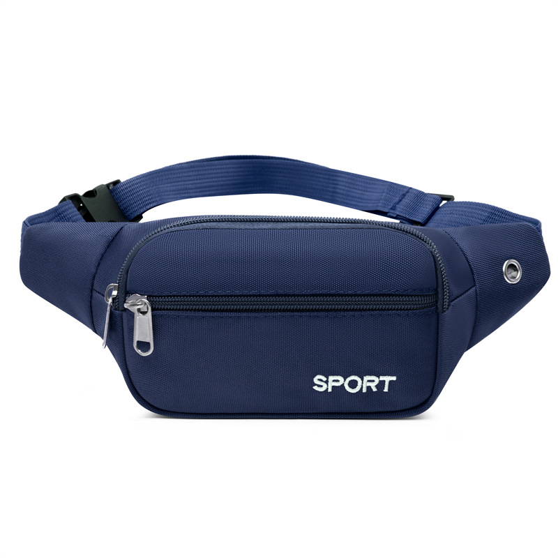 Bolso de tendencia coreano para mujeres bolso de cintura casual versátil, bolso de pecho de viaje casual multicapa de gran capacidad. image 11