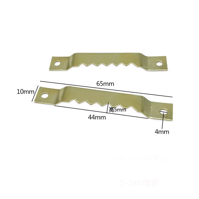 加长单面65mm直条锯齿挂相框五金挂钩十字绣装裱配件相框五金配件