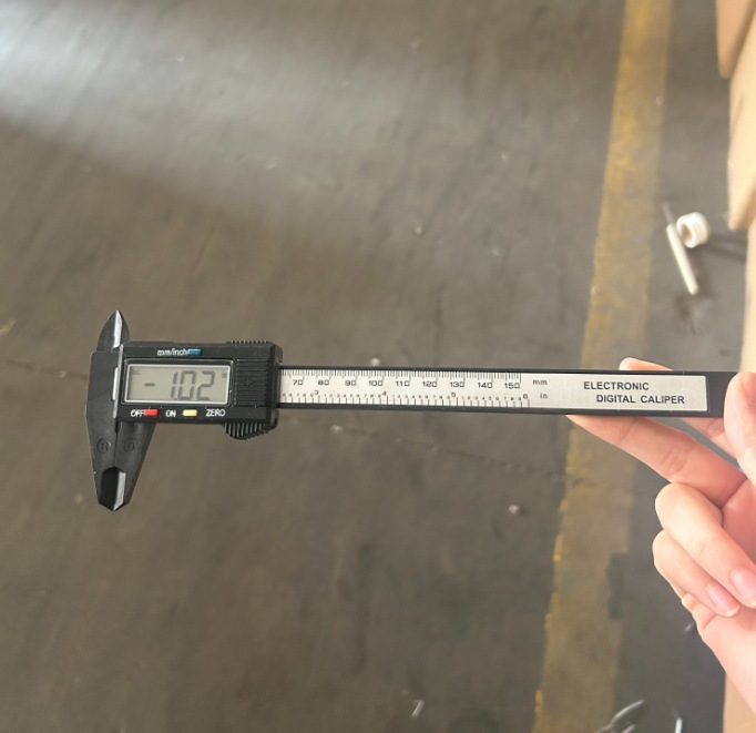 Calibrador de visualización digital electrónica de plástico 0 - 150mm para medir joyería de diámetro interno y externo calibrador de fibra de carbono