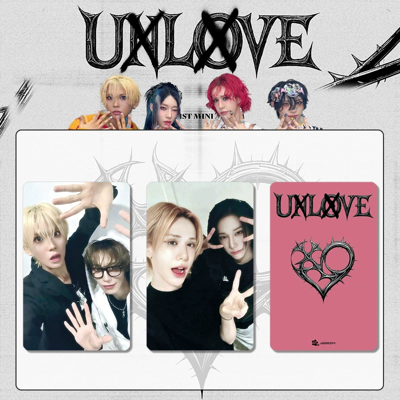 Альбомные карты (XLOV) набор «UXLXVE» — двусторонняя медная бумага, 8,5×5,4 см, водонепроницаемая пленка