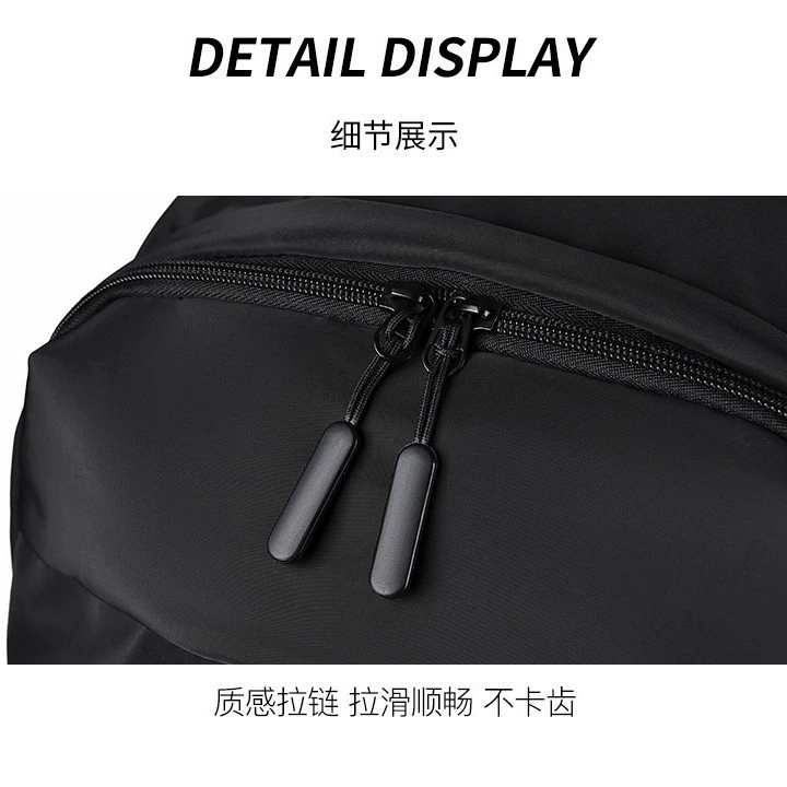 Capacious backpack for elementary school students, laptop, travel bag charging, business version