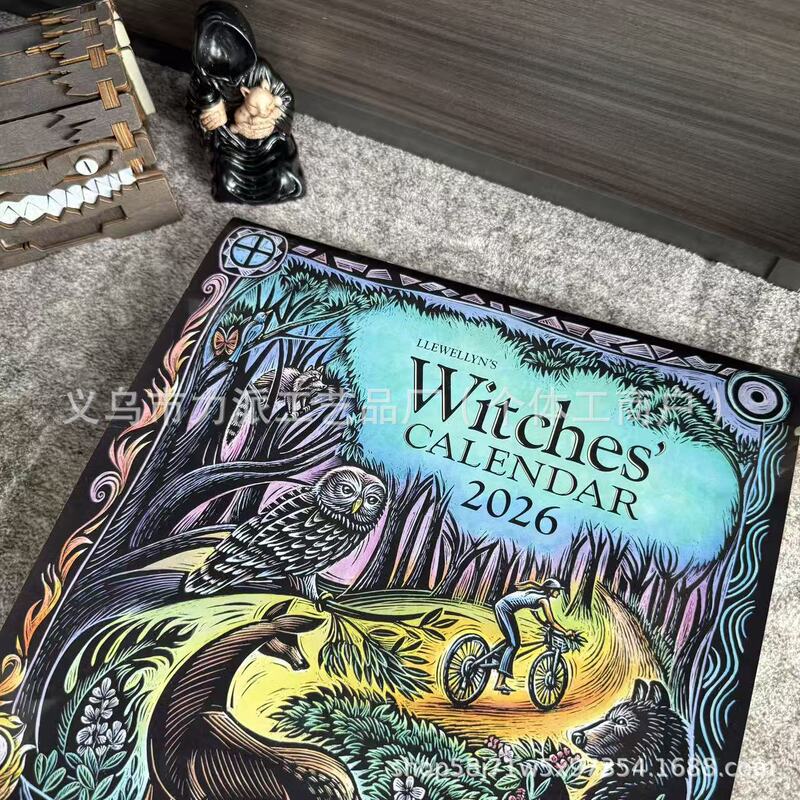 跨境新品2026女巫日历爆款Witches Calendar女巫的礼物创意个性|undefined