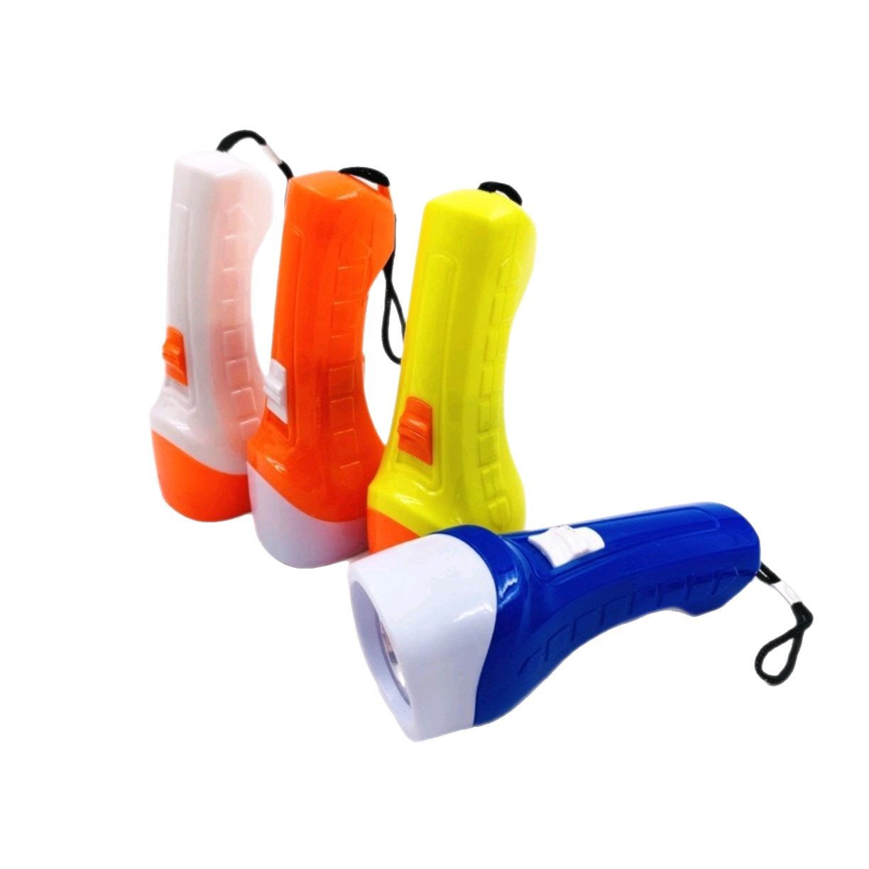 Moda led linterna portátil linterna de iluminación 2 yuanes tienda de regalos prácticos juguetes luminosos para niños
