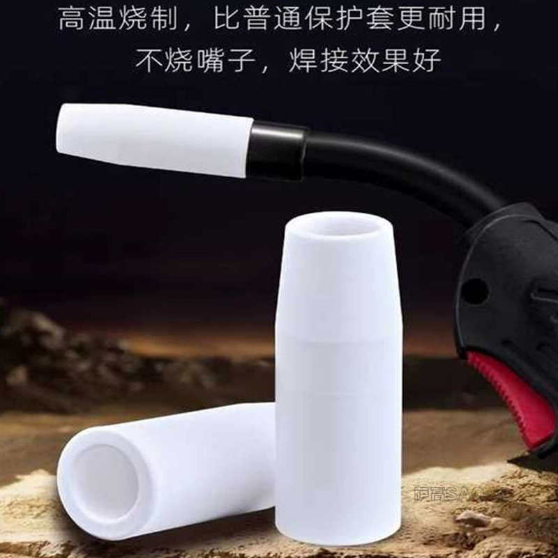 Новый трансграничный продукт MB15AK, защитная насадка, аксессуары для вторичного сварочного пистолета MIG, керамическая защитная втулка 15AK, фарфоровая насадка 15AK MAG