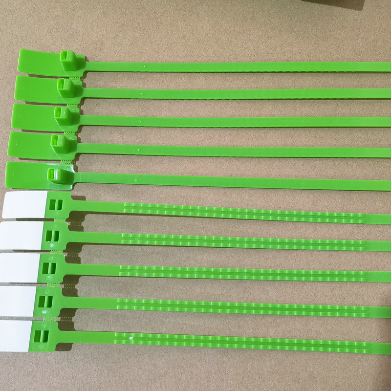 源头厂家直销彩色塑料防盗防伪扎带定 制可印公司公章名称