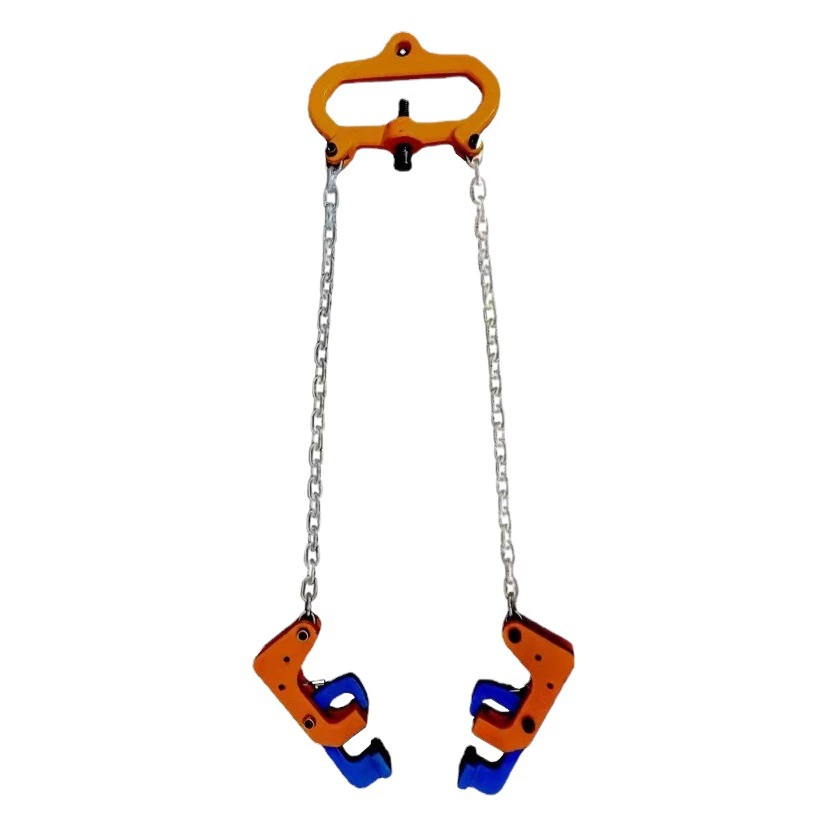 Масляный барабан защемление двойная цепь четырехзажимный вилочный погрузчик специальный подъемный разбрасыватель Железный Ковш зажим крюк Железный пластиковый крюк
