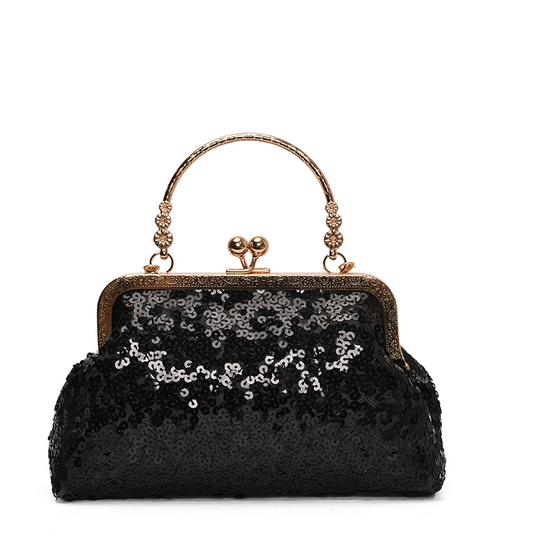 Europa y los Estados Unidos bolso de cena de sequillas mujeres 2025 primavera nuevo bolso de mano bolso de hombro de moda bolso de cadena de corte