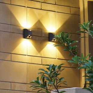 Outdoor Wall Lamp Waterproof LED Outdoor Courtyard Lamp Gate Exterior Wall Lamp Terrace Balcony Garden Wall Washer Lamp