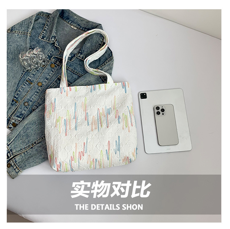 Casual and simple commuter underarm bag, large-capacity tote bag, new autumn 2024 fashion and niche single-shoulder crossbody bag undefined