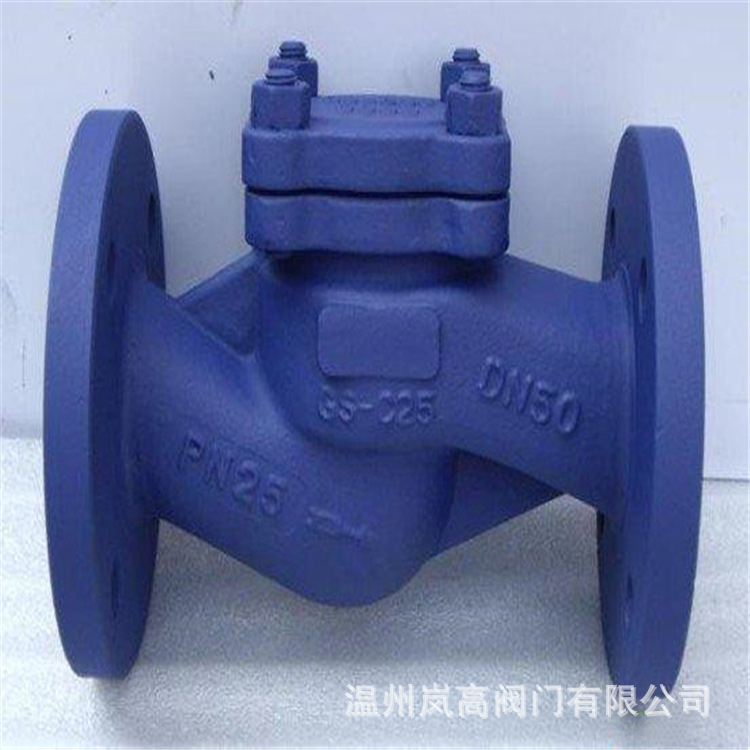 厂家直销 升降式止回阀 铸钢材质 H41H-16C 法兰连接 DN25