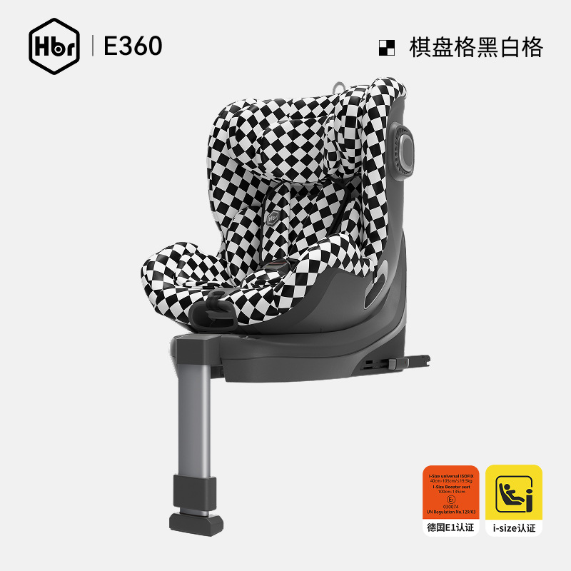 E360 - black and white checkered physical ventilation