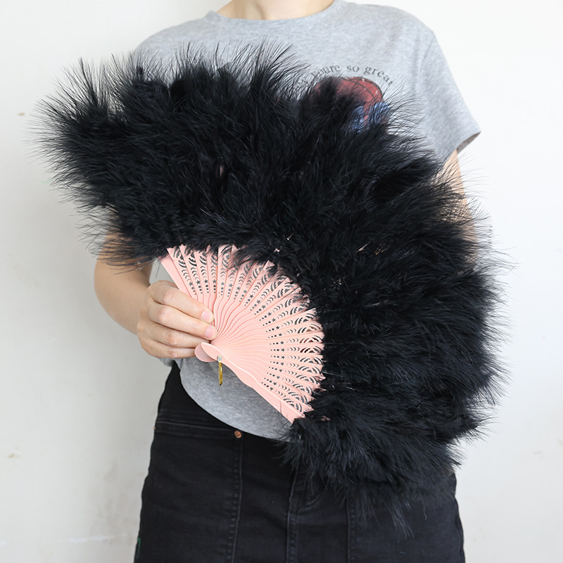 Plumas negras al por mayor diy materiales hechos a mano bolsas accesorios accesorios para niños jardín de infantes creativo curso de arte