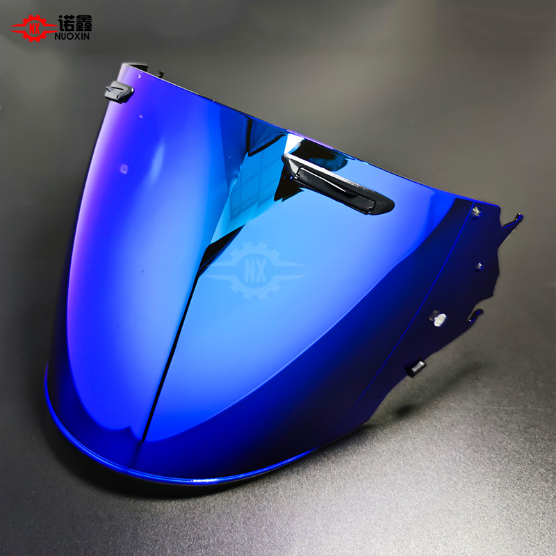 Suitable for Arai Vz-Ram Half Helmet, Three-Quarter Vas-Z Helmet Lens, Full-Face Helmet, Anti-Fog, Color-Changing, Day and Night