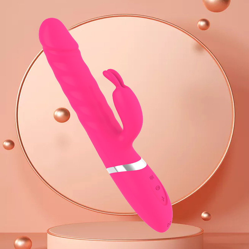Duai Hi Rabbit Barra de masaje de masturbación para mujeres Productos sexuales sexuales para mujeres Palo vibrador Juguetes para adultos Productos sexuales