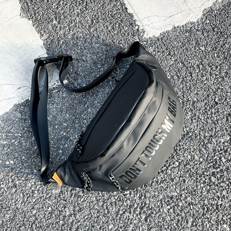 メンズクロスボディバッグ、通勤バッグ、チェストバッグ、メンズデザインサイクリングバッグ、オートバイバックパック、スポーツボーイズショルダーバッグ、トレンディ|undefined