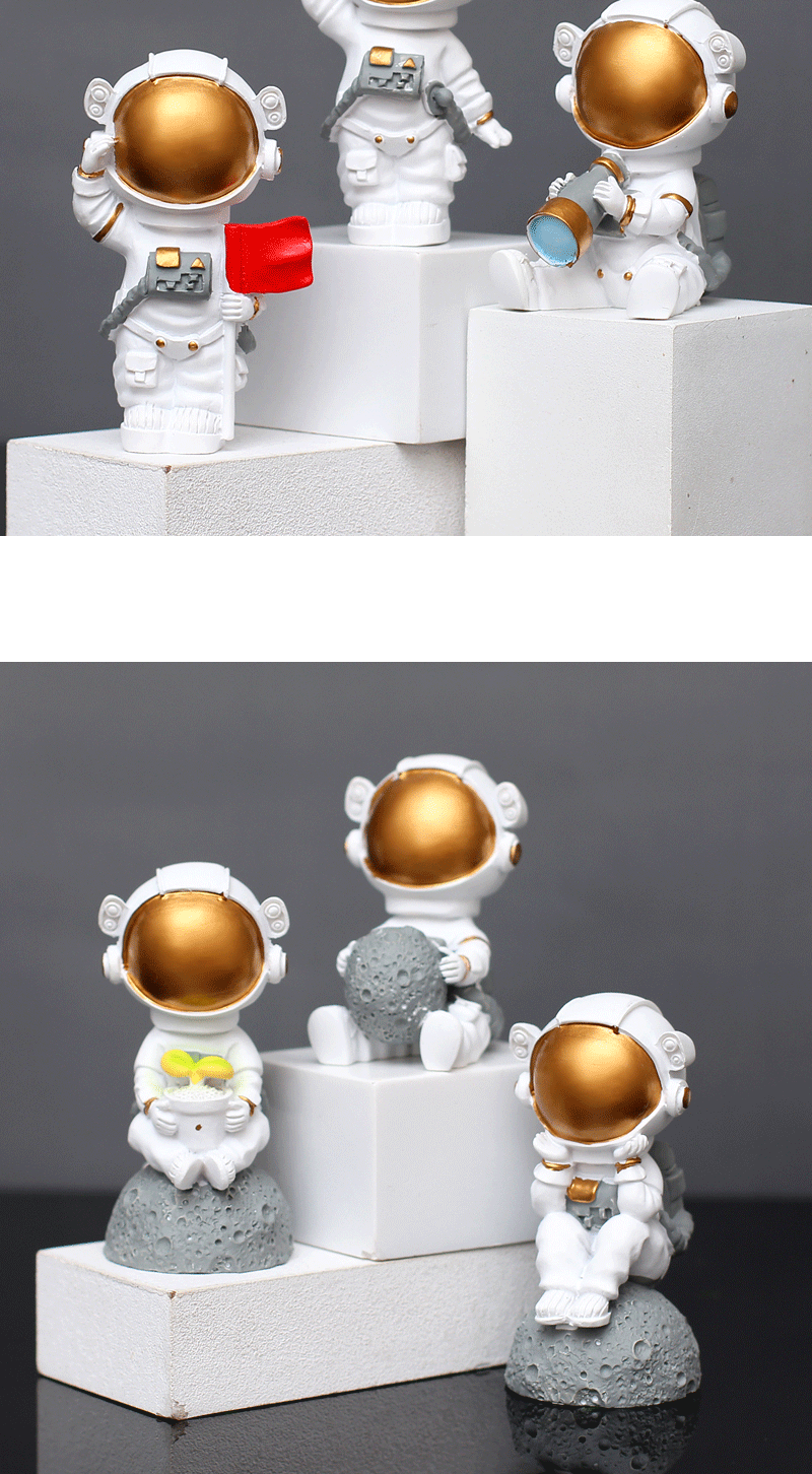 Spaceman kids gift pandora Box Astronaut Decoration prototypepicture5