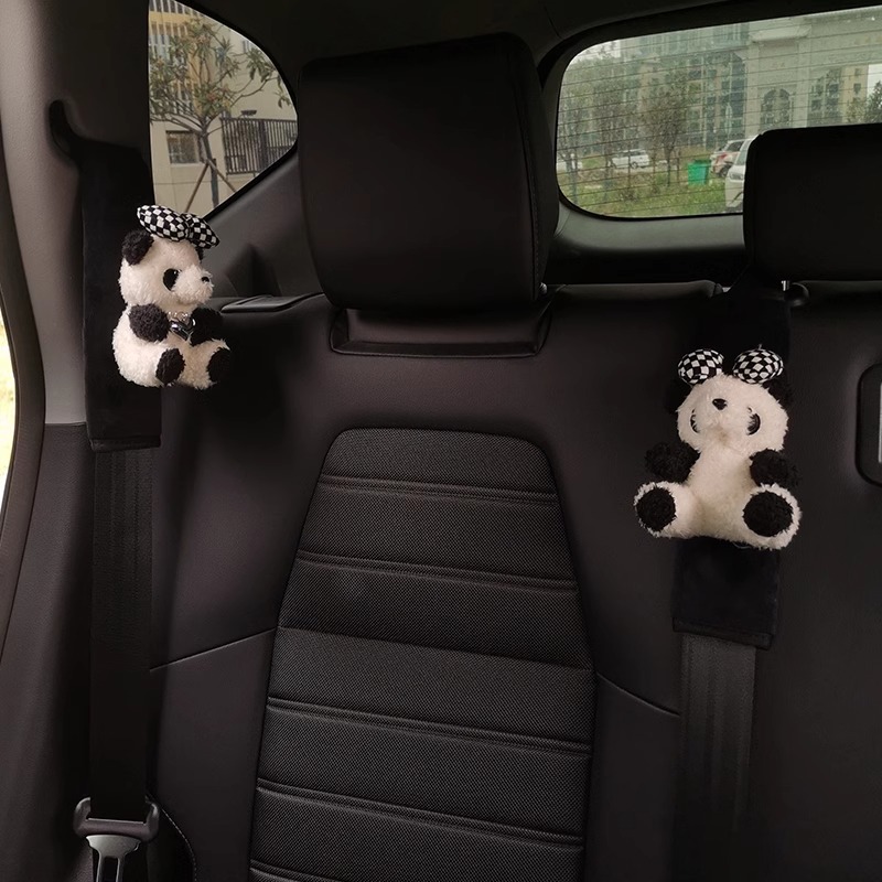Funda Protectora para Cinturón de Seguridad de Auto de Felpa Artificial