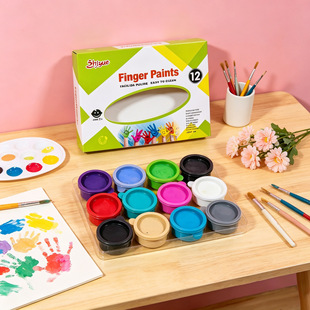 ��ͯ��ָ�����12ɫ�׃��@DIY�T�f�����Lˮ��ˮ����σ�ͯ������