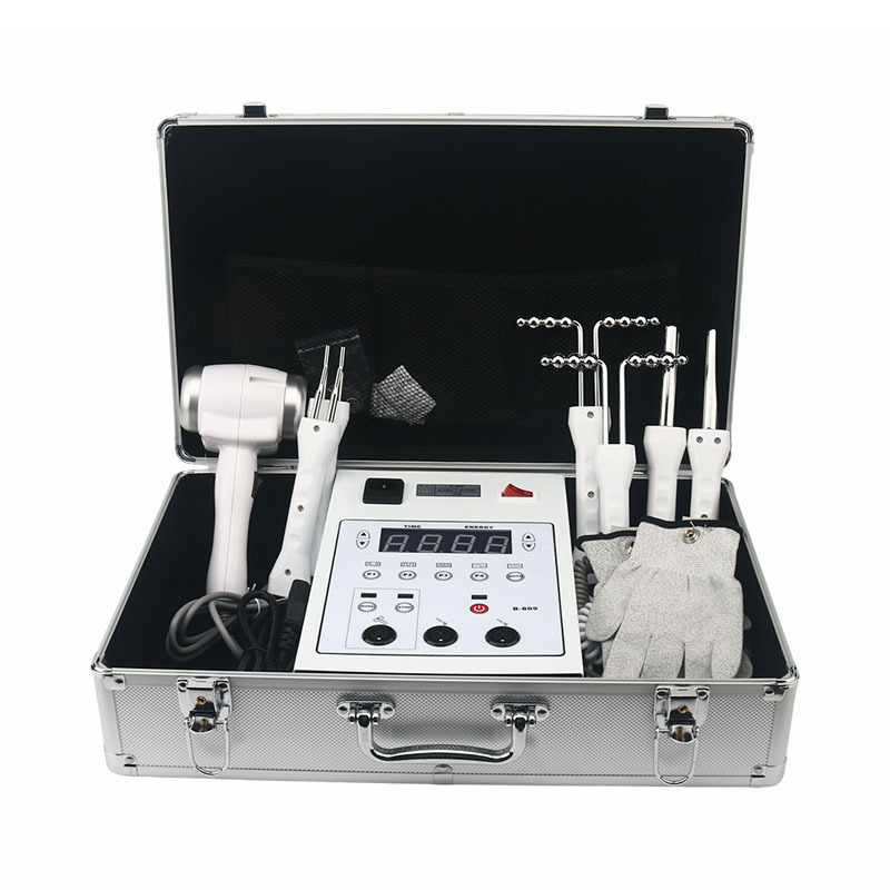 Wanbang B-809 caja BIO máquina de estiramiento de la piel, máquina de belleza antiarrugas facial, estiramiento de arrugas, martillo frío y caliente para salón de belleza