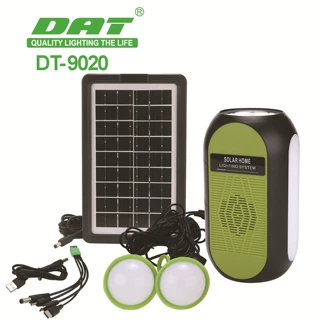 DT-9020太阳能照明小系统便携式手提应急球泡灯户外可充电LED灯