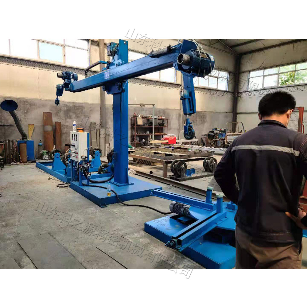 封头筒体抛光一体机 罐体砂带抛光除锈机 水酒罐拉丝打磨机厂家