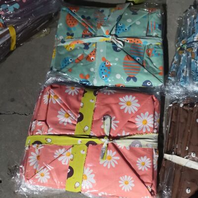Large pouch High-capacity Clothing Storage bag Foldable dustproof Moisture-proof Beam port Storage basket goods in stock wholesale