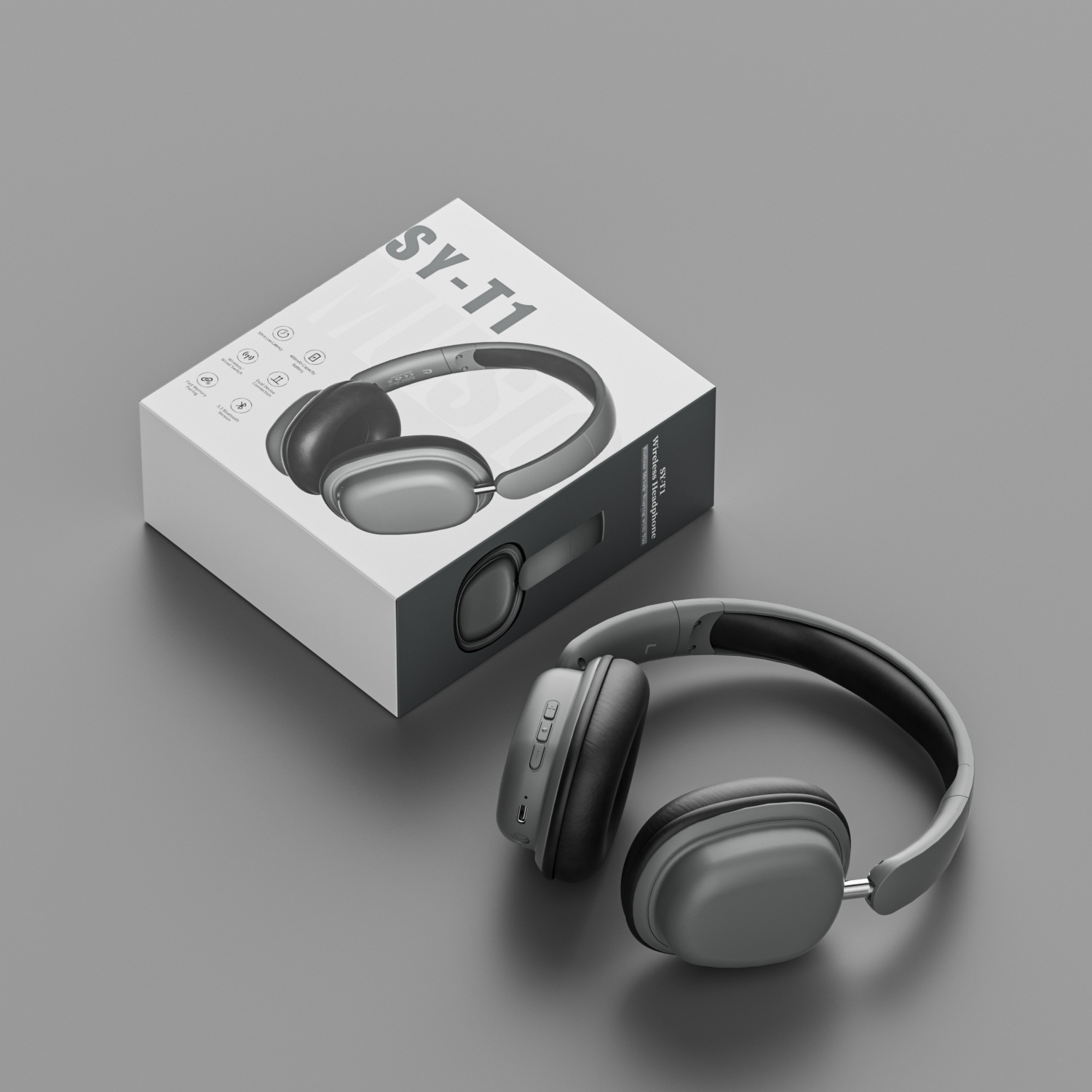 Nuevos auriculares inalámbricos transfronterizos auriculares de juego tipo Bluetooth auriculares de gran capacidad de batería marca auriculares fábrica al por mayor