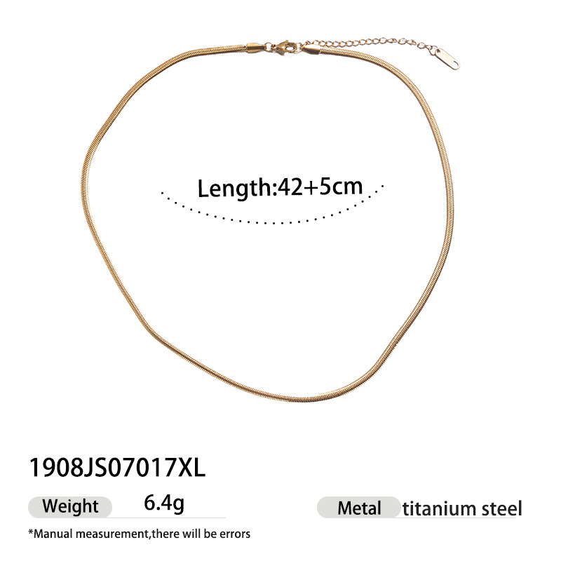 La moda transfronteriza de alto nivel de nicho simple concha cuadrada colgante collar de acero lujoso ligero mujer exquisita venta caliente image 8