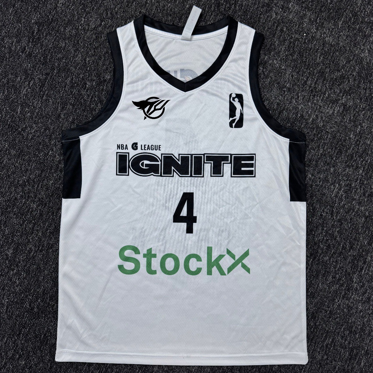 American Basketball Uniform Jalen Green g League Ignite Team Black Digital Printed Uniform Single Top Game Jersey