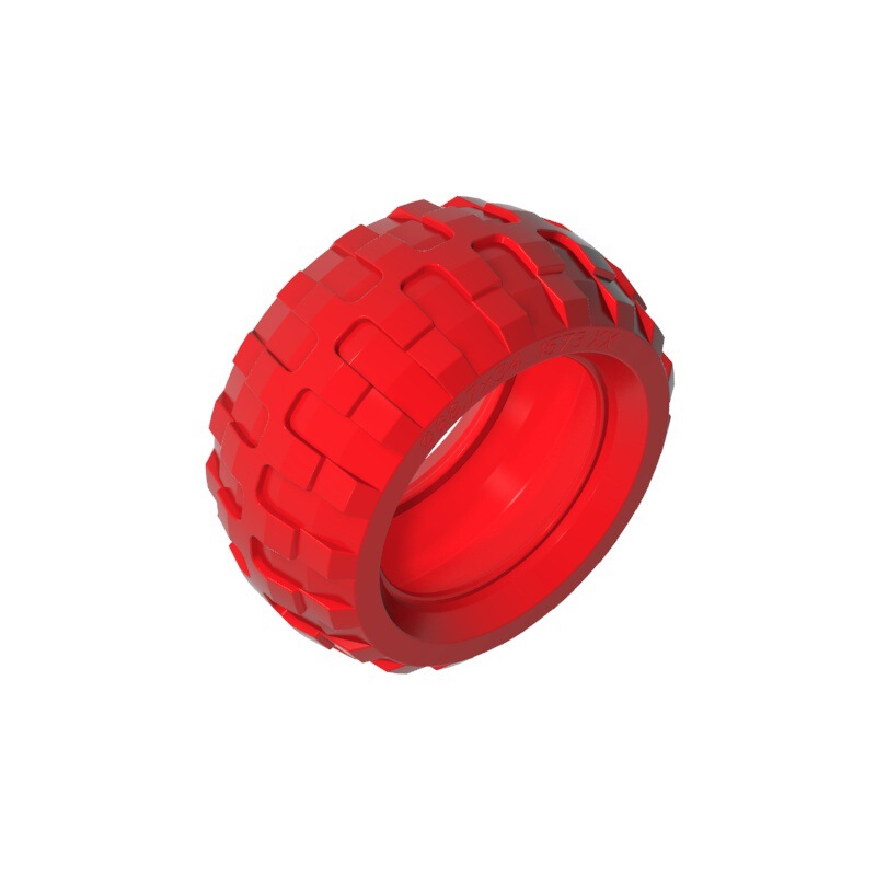 High-Quality Brick Building Blocks Gds-1573 Compatible with Lego 61480 Tire 68.7X34R Model Building Basic Parts